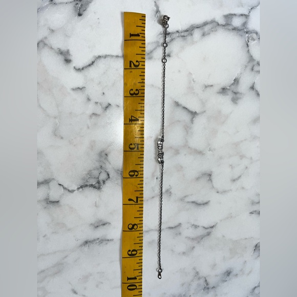 Vintage Disney park Mickey Mouse ankle Bracelet Holly Disney store name plate - Picture 12 of 12